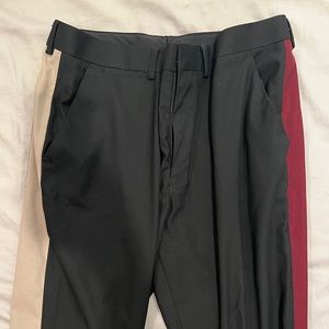 Like new ASOS mens 32x34 dress pants with side stripes